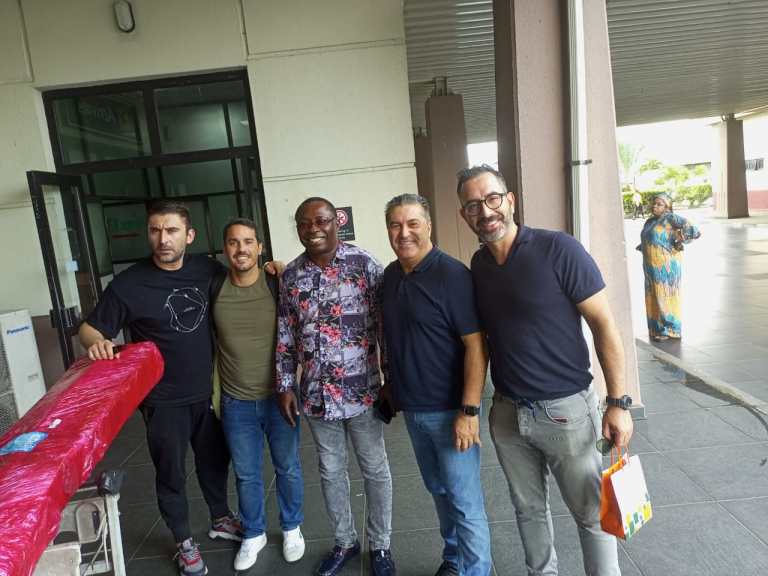 2026 WCQ: Peseiro, Assistants Arrive Uyo  To Begin Preparation For Lesotho Clash