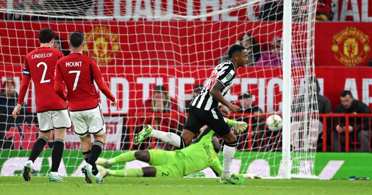 Newcastle United Eliminate Carabao Cup Holders, Man United