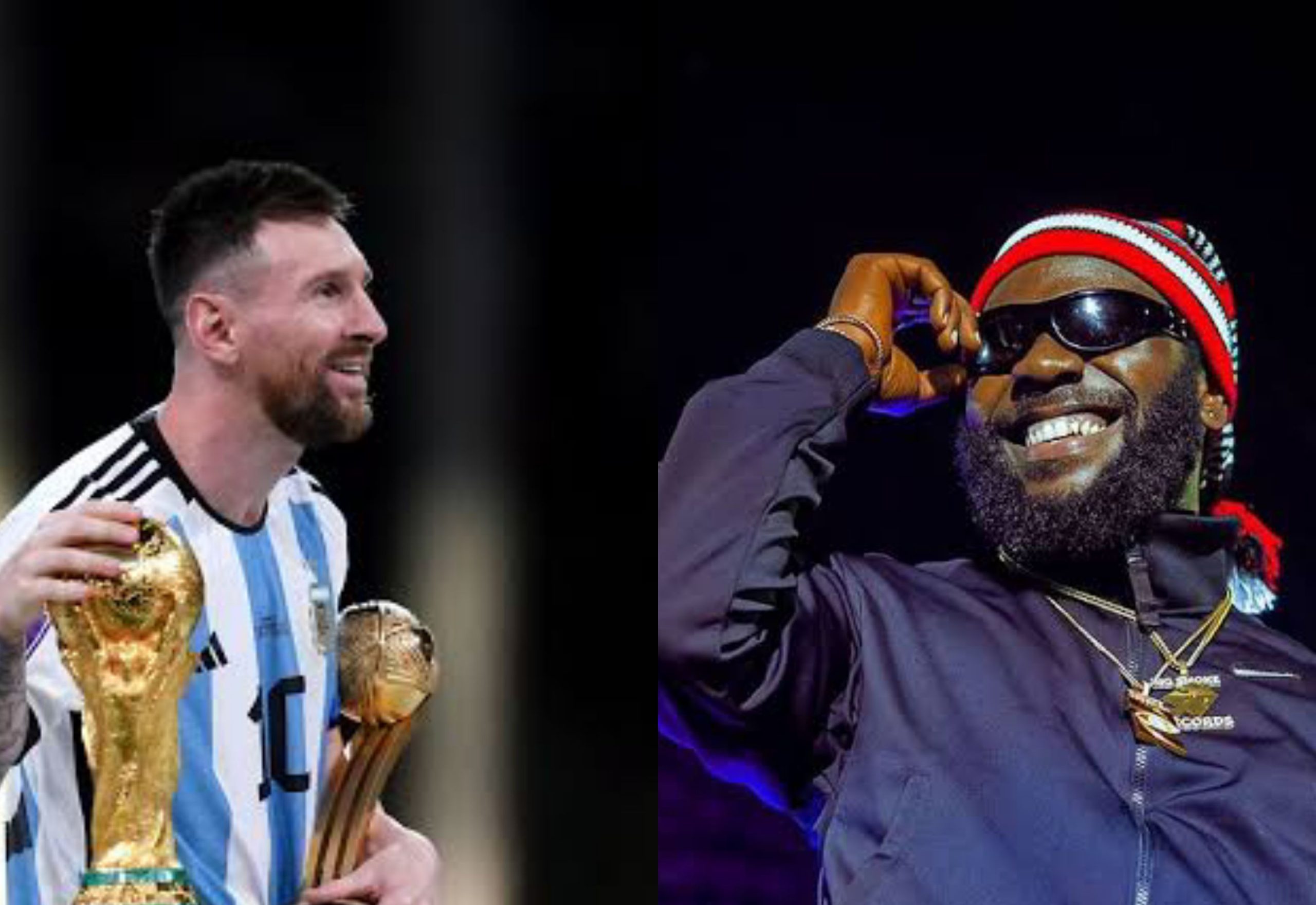 Messi, não Ronaldo, é o rei do futebol –Odumodublvck