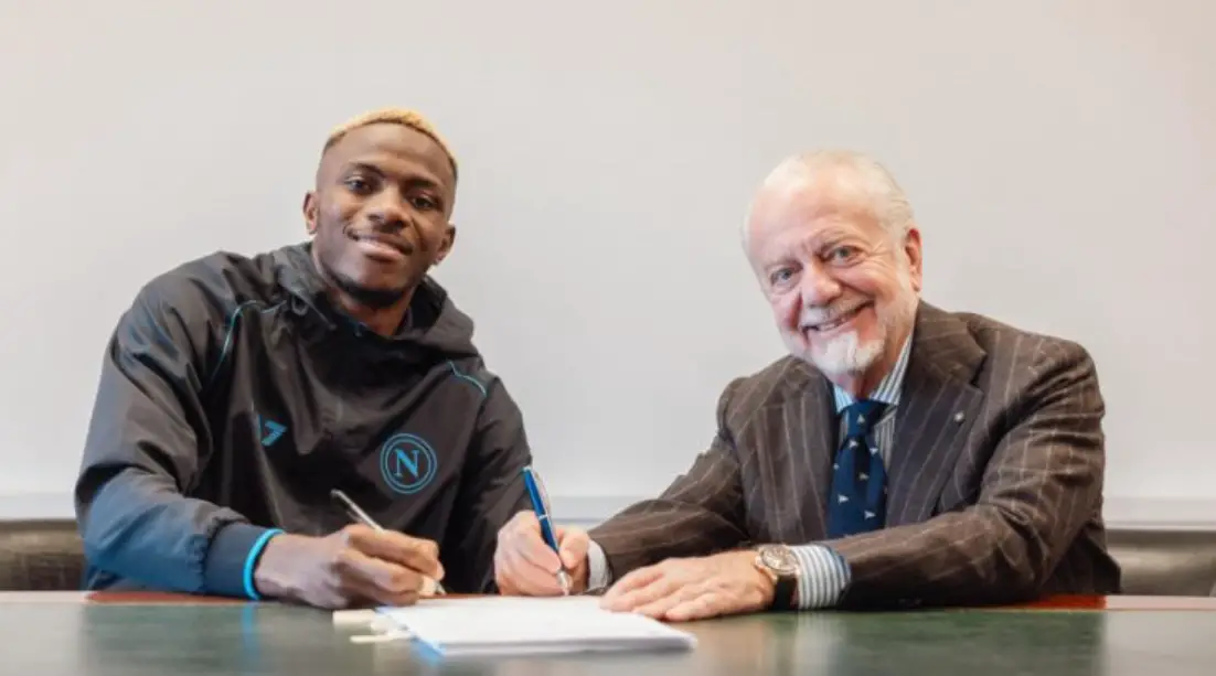 OFFICIAL: Osimhen Extends Napoli Contract Till 2026