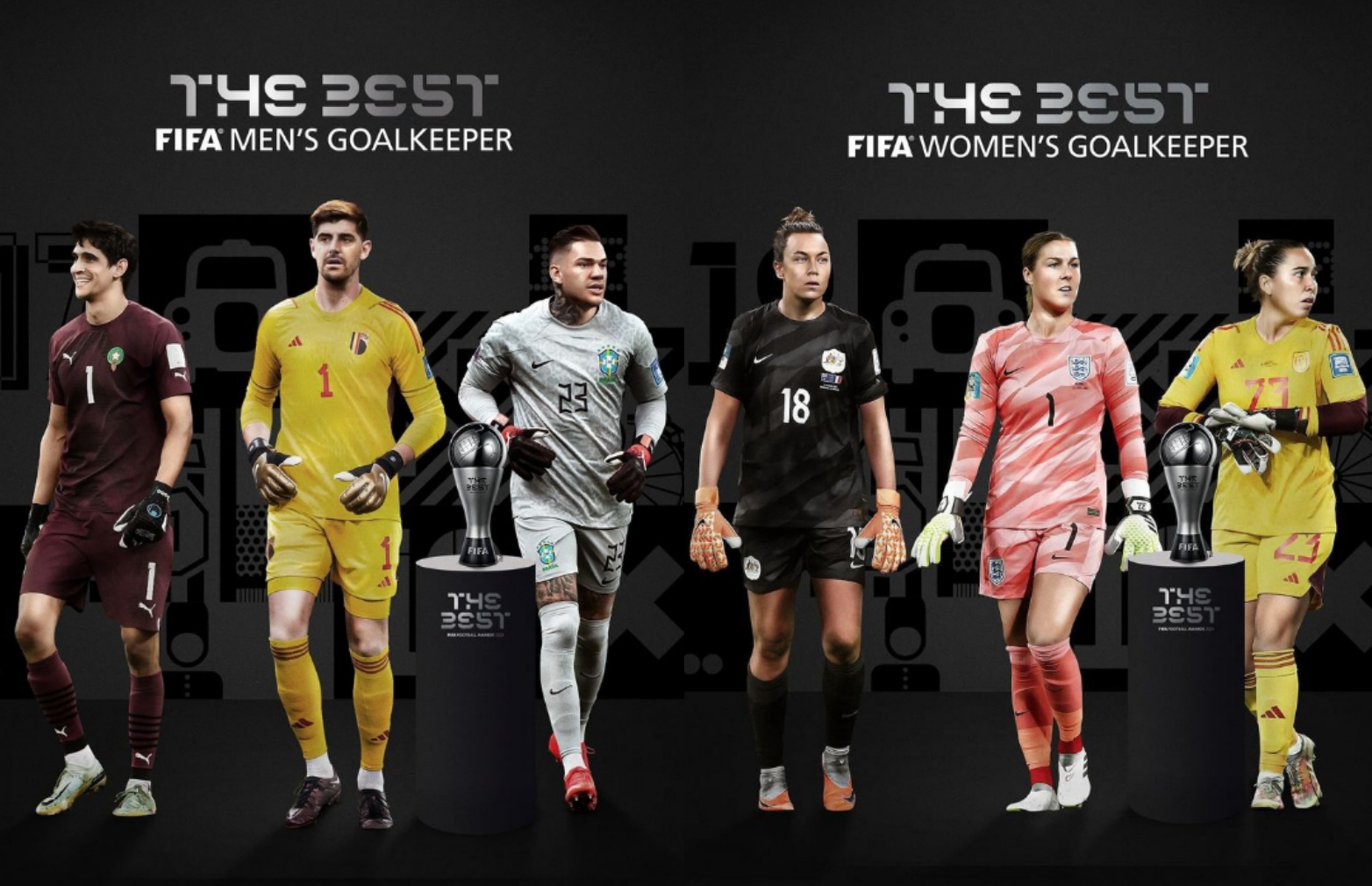 Fifa anuncia os finalistas ao prêmio de melhor goleiro do mundo