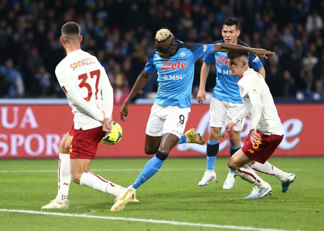 Napoli Boss Spalletti Hails ‘Complete Package’ Osimhen After Win Vs Roma