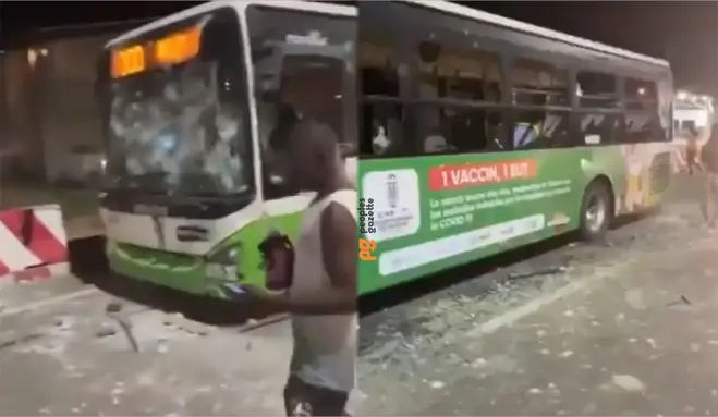 AFCON 2023: Ivory Coast Supporters Unleash Anger On Team Bus After Loss To Equatorial Guinea (Video)