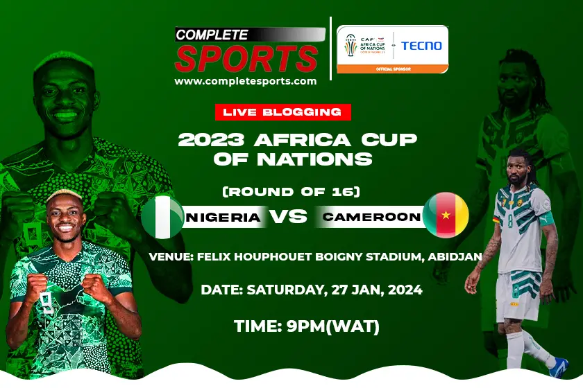 Nigeria versus Kameroen Live bloggen - AFCON 2023 Ronde van 16 wedstrijd