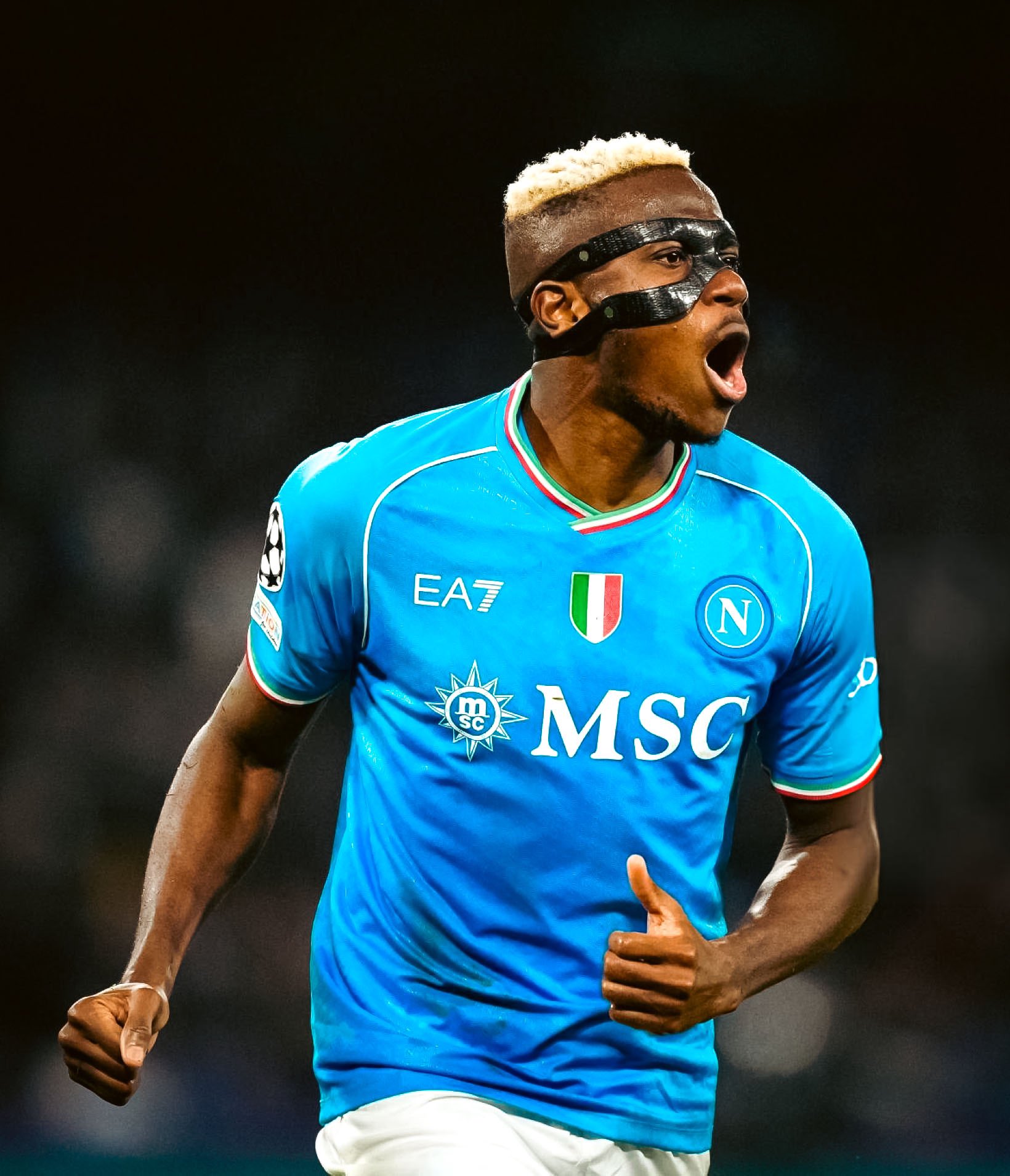 Osimhen Nominated For Champions League Goal Of The Week