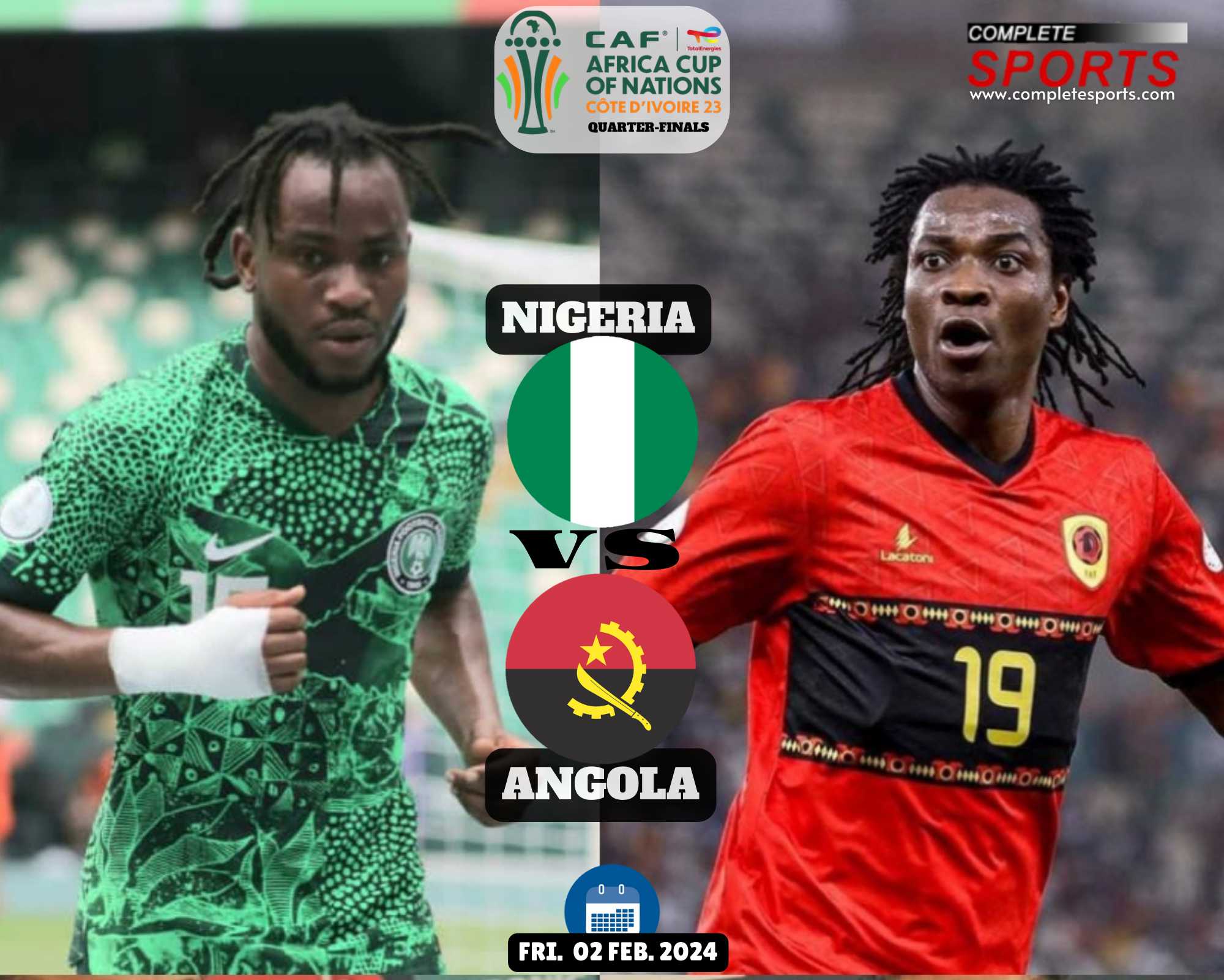 Nigeria Vs Angola Predictions And Match Preview