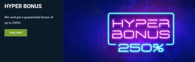 1xBet Hyper-Bonus
