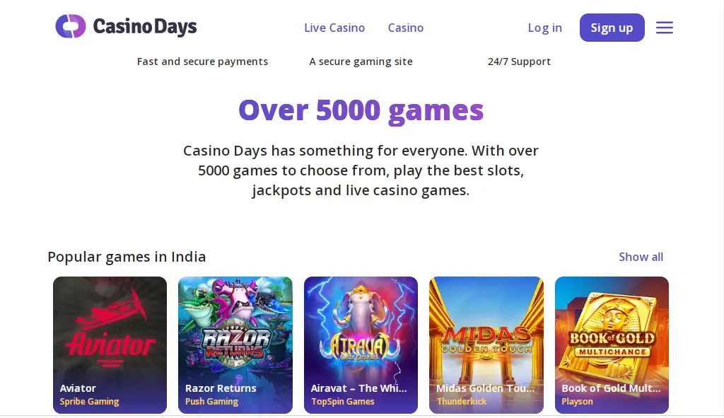 מדריך האפליקציה של Casino Days 2024: הורד, התקן, הירשם
