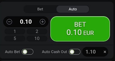 AUTOBET AND AUTOCASHOUT FEATURE ON AVIATOR