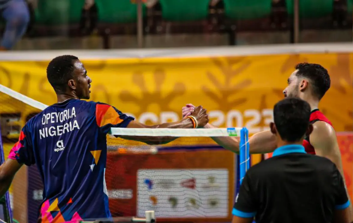 Африканские игры-2023: трое нигерийцев вышли в полуфинал мужского одиночного турнира по бадминтону