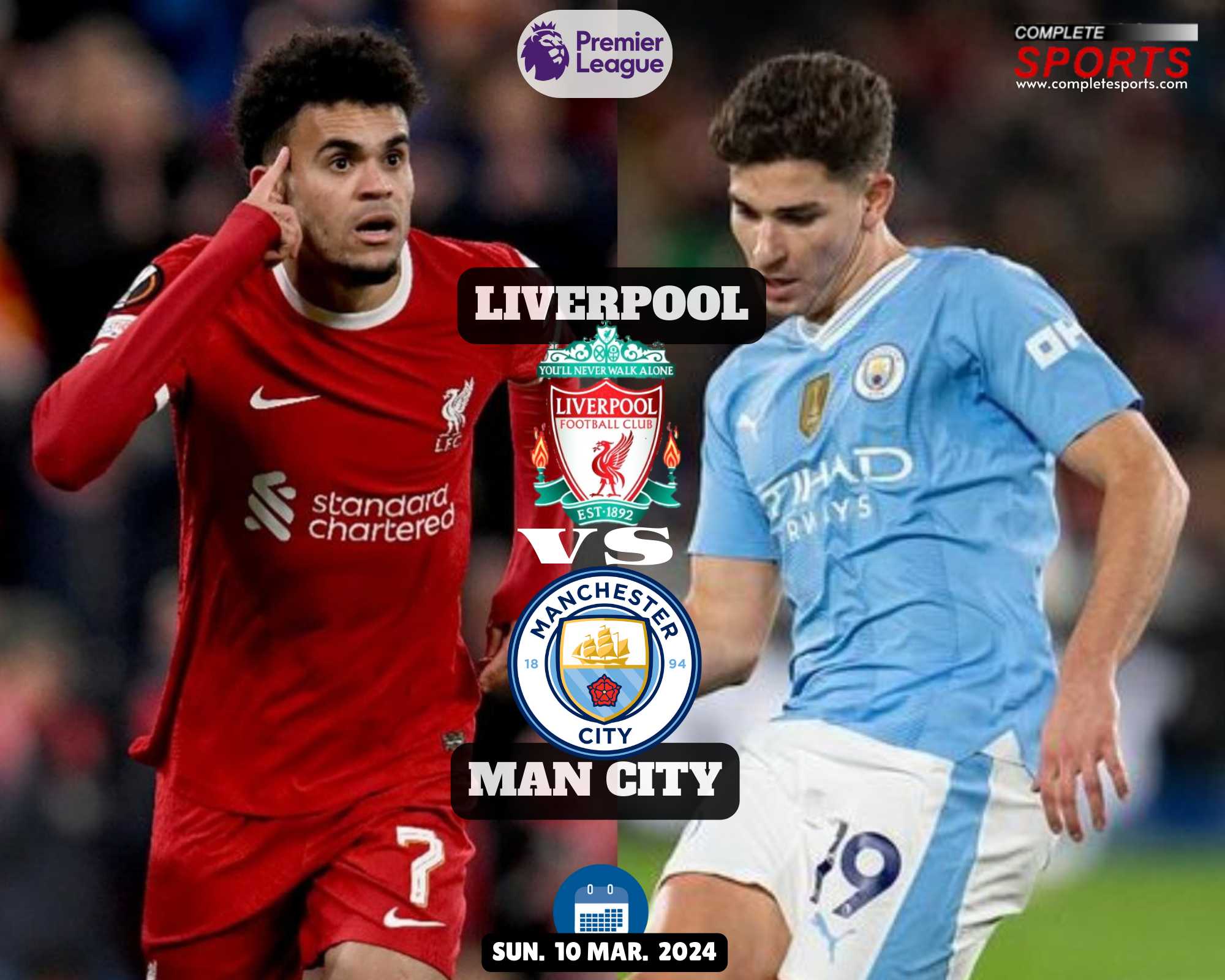 Liverpool Vs Manchester City: Awọn asọtẹlẹ Ati Awotẹlẹ Baramu