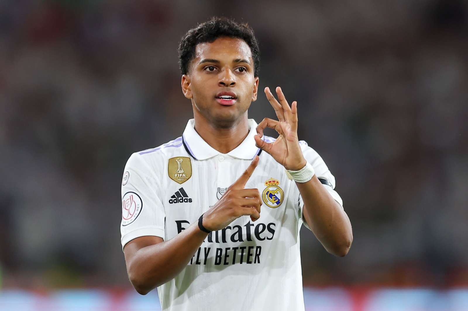 UCL: Real Madrid yoo Lo Awọn aye Ifimaaki si Man City Ni Etihad –Rodrygo