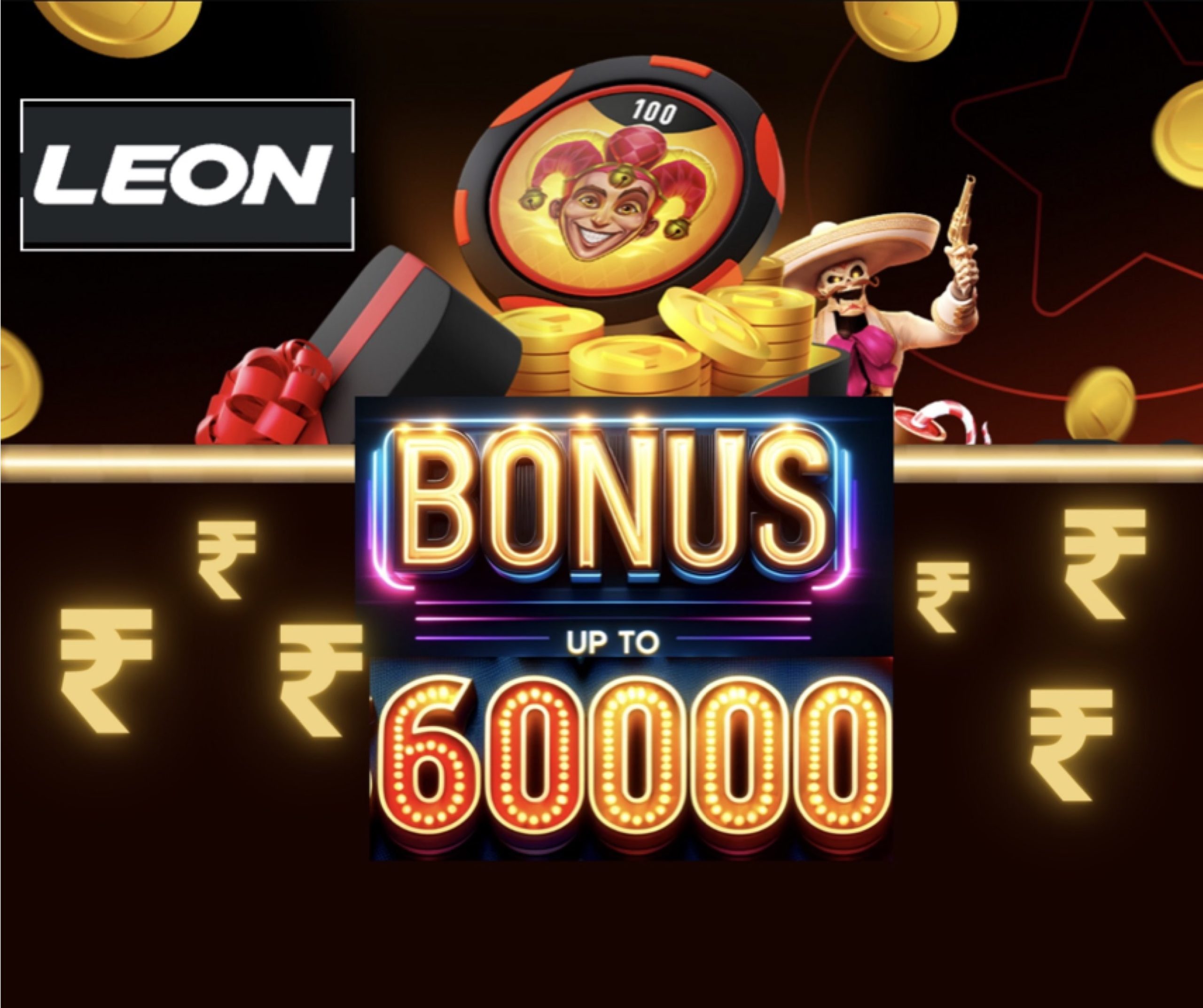 Análise do Leon Casino: Reivindique um bônus de boas-vindas de 150% até ₹ 60,000