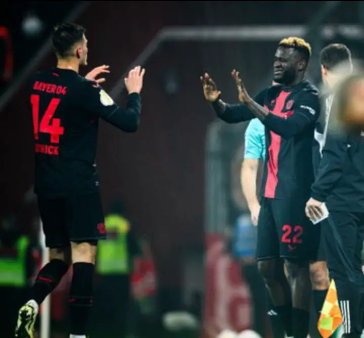 German Cup: Boniface Returns As Leverkusen Thrash Dusseldorf To Reach Final