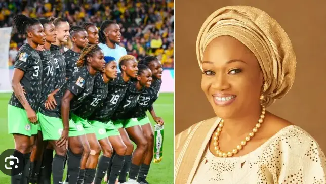 Paris 2024 Olympic: First Lady Charges Super Falcons To Win Gold