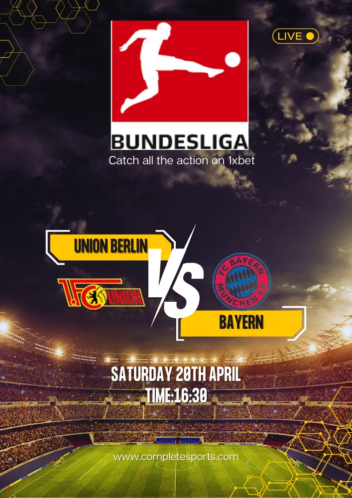 Union Berlin vs Bayern Munich 20/02/2024: Free Online Live Stream