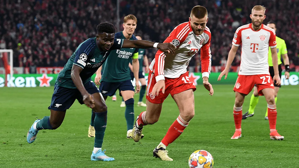 UCL: Bayern Munich ta doke Arsenal, ta tsallake zuwa wasan kusa da na karshe