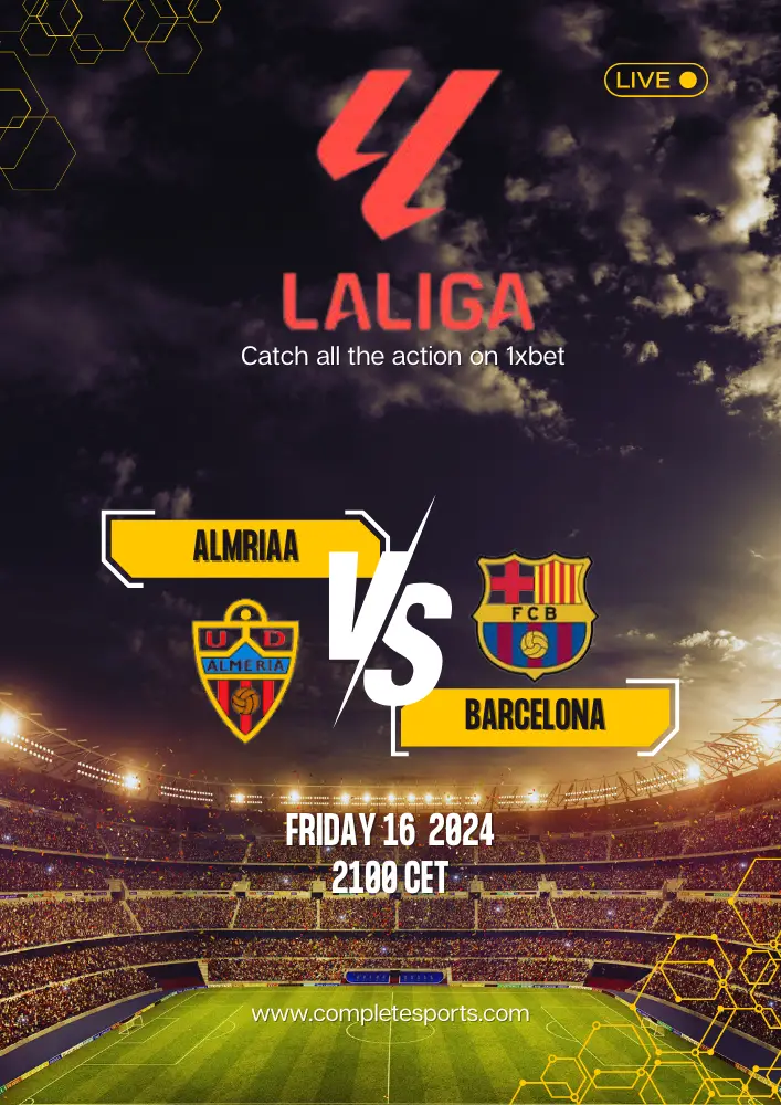 Almeria vs Barcelona 16/05/24: Free Online Live Stream and Match Predictions