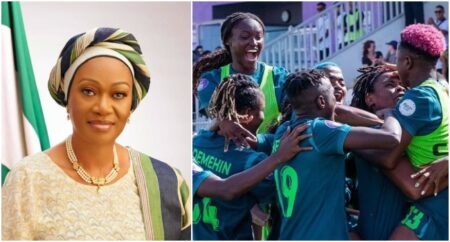 WAFCON: Inspirational Figures To Young Girls --Tinubu's Wife Hails Super Falcons' Victory Vs South Africa
