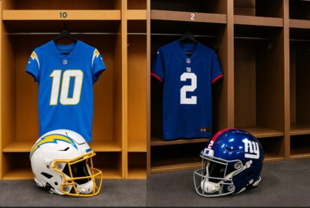 Chargers vs Giants odds