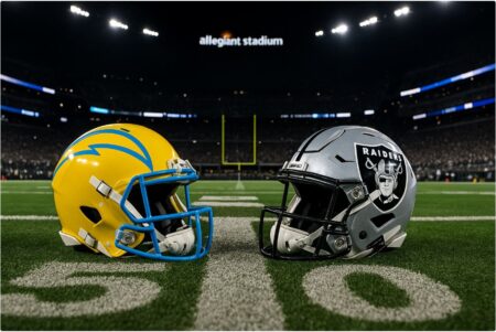 Chargers vs Raiders odds