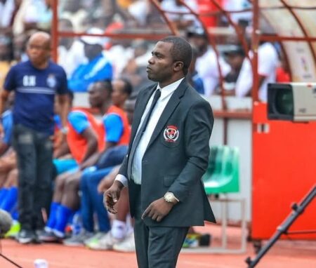 NPFL: Ilechukwu Assures Fans Of Rangers Bounce Back In 2025/26 Season Rangers coach Fidelis Ilechukwu on the touchline during NPFL match