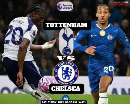Chelsea and Tottenham Hotspur clash in Premier League London Derby