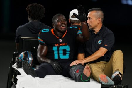 Tyreek Hill injury
