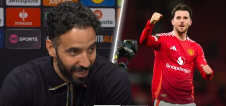 Man United Players 100% Behind Amorim --Mount