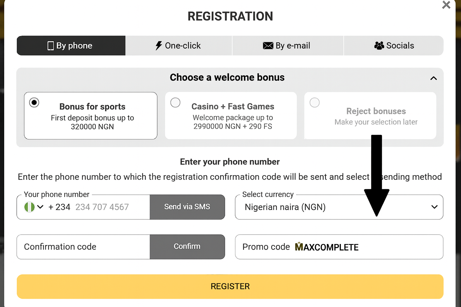 Registration