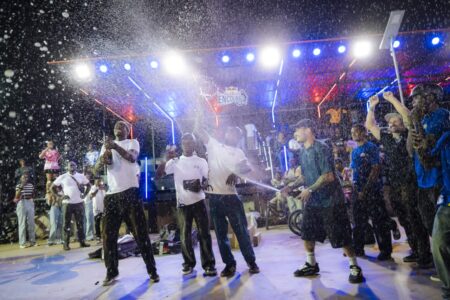 BMX Landmark Moment For Nigeria At Red Bull Encouraged BMX athletes celebrate their winnings at the first Red Bull Encouraged event in Lagos