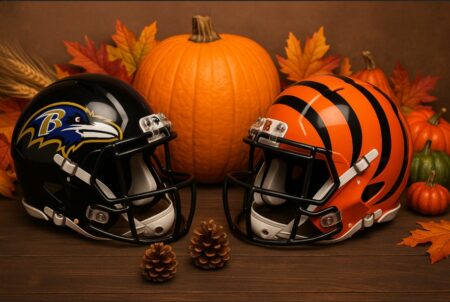 Ravens Host Bengals on Thanksgiving Night in High-Stakes AFC North Clash