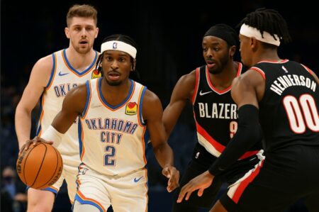 Thunder Host Blazers in Early Season Western Showdown