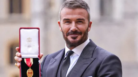 Beckham Receives Knighthood From King Charles III Beckham Receives Knighthood From King Charles III
