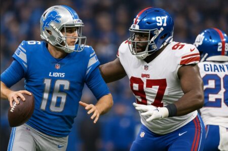 Lions Favored by Double Digits Over Struggling Giants in Must-Win Home Game lions vs giants