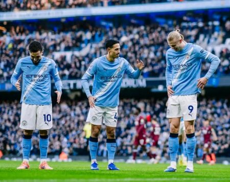 EPL: Man City Cruise Past West Ham At Etihad