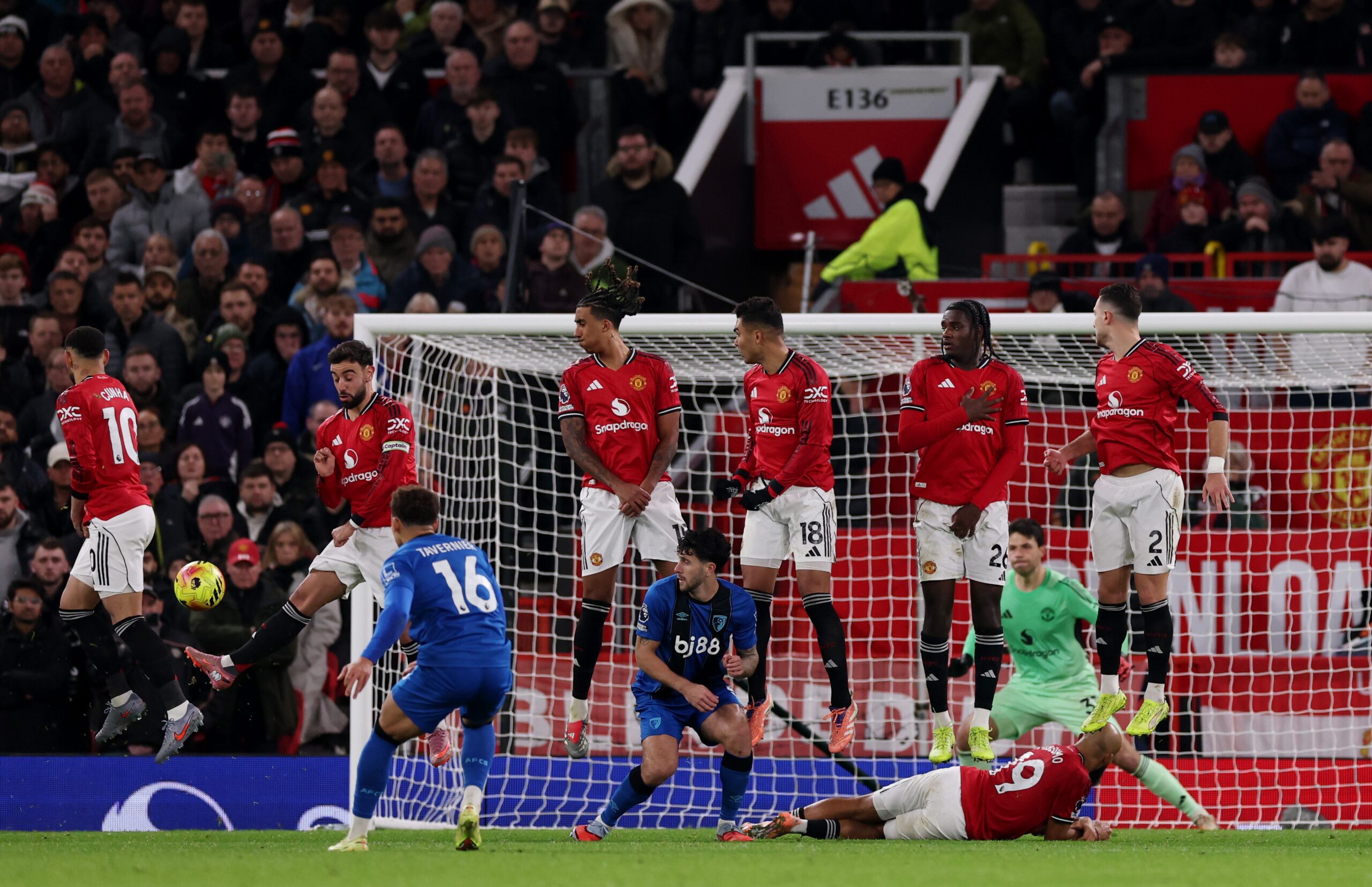 Bournemouth Set New Record At Old Trafford In Thrilling 4-4 Draw With Man United