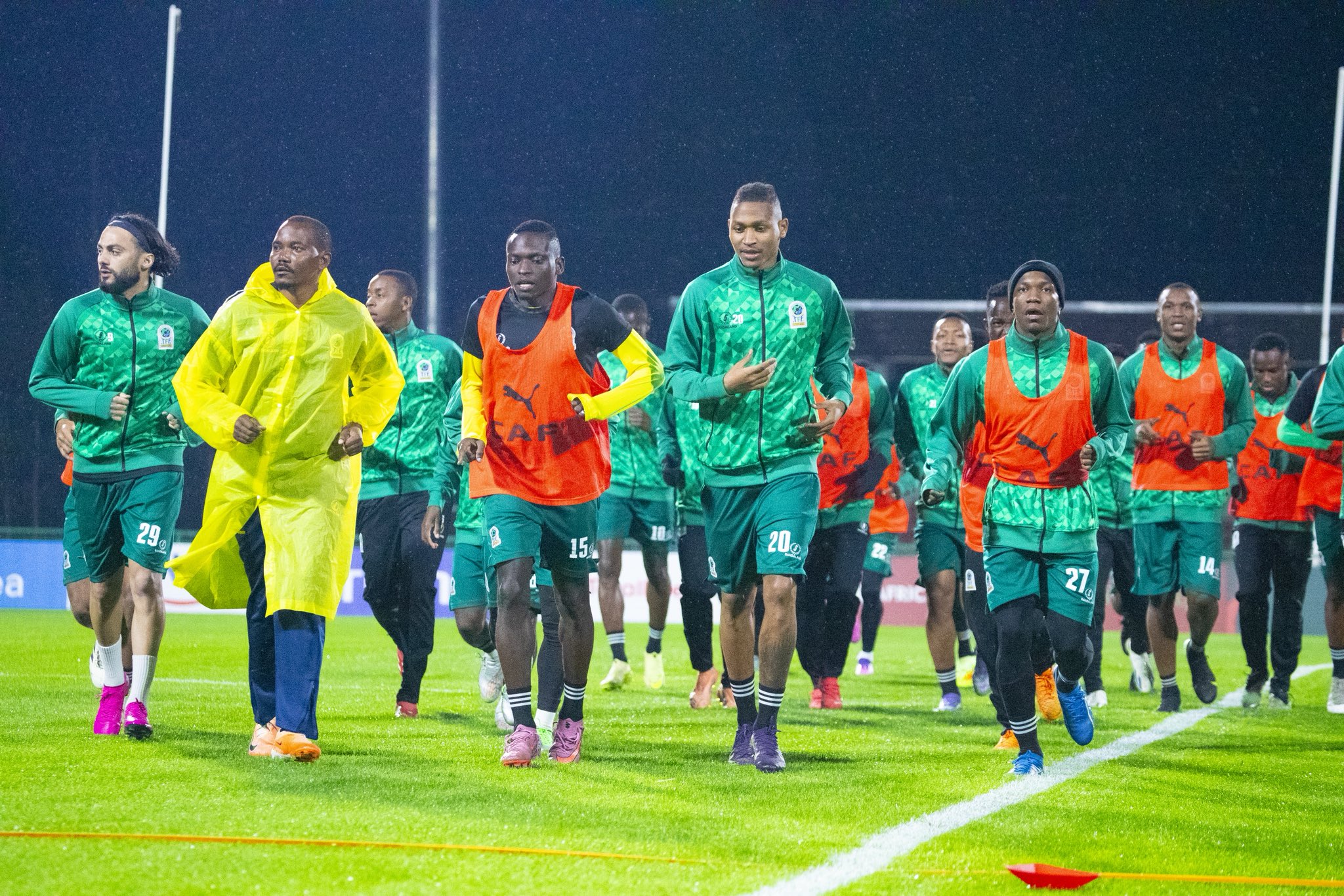 Taifa Stars of Tanzania train in Rabat ahead Nigeria clash in Fes