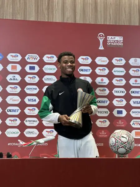 AFCON 2025: Onyedika Named MOTM In Super Eagles’ Win Over Uganda