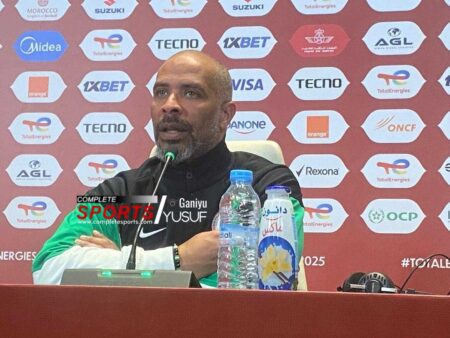 AFCON 2025: Work On Your Substitutions –Ex-Super Eagles Star Advices Chelle AFCON 2025: Super Eagles Coach Eric Chelle at post-match presser after Nigeria beat Tunisia 3–2 in Fez