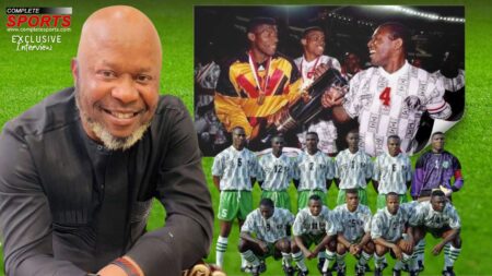 Ben Iroha has gleefully taken possession of the house promises to Super Eagles players as reward for winning AFCON 1994 in Tunisia
