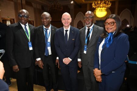 Nigeria Takes Centre Stage As Four Officials Attend FIFA Committees Meetings in Doha Four Nigerians at FIFA Standing Committees meetings in Doha, Qatar