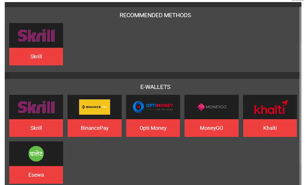 paripulse nepal payment methods