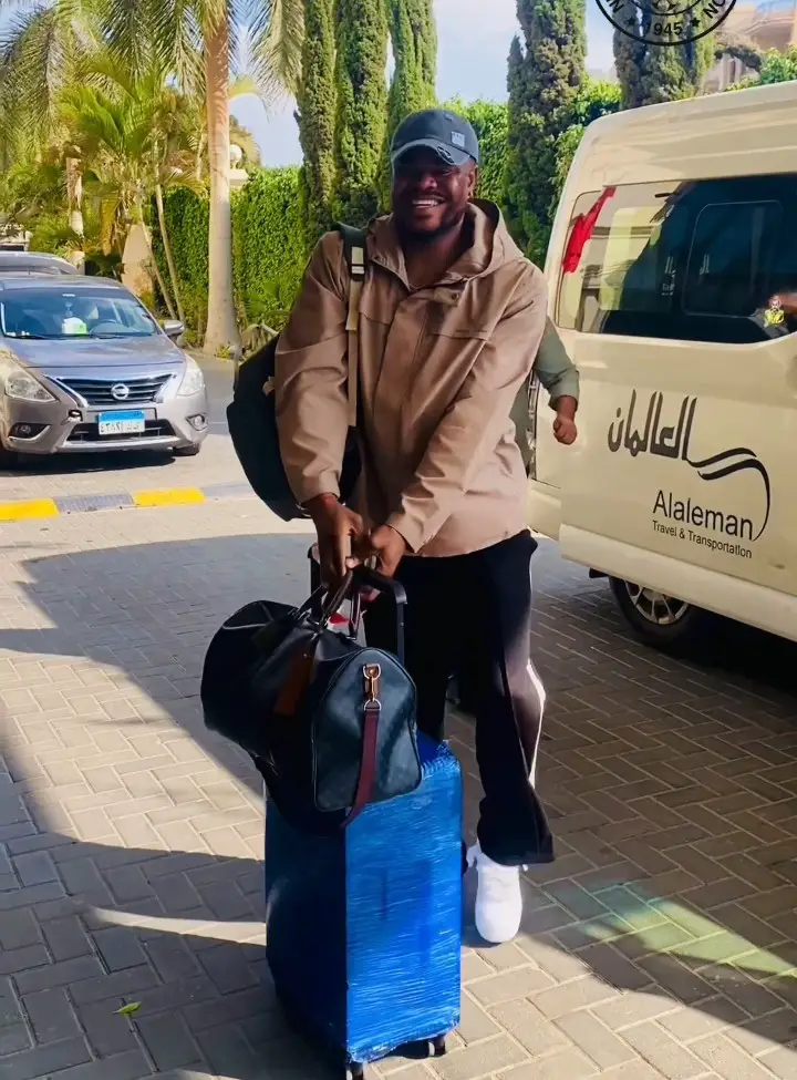 AFCON 2025: Nwabali Arrives Super Eagles Camp In Egypt