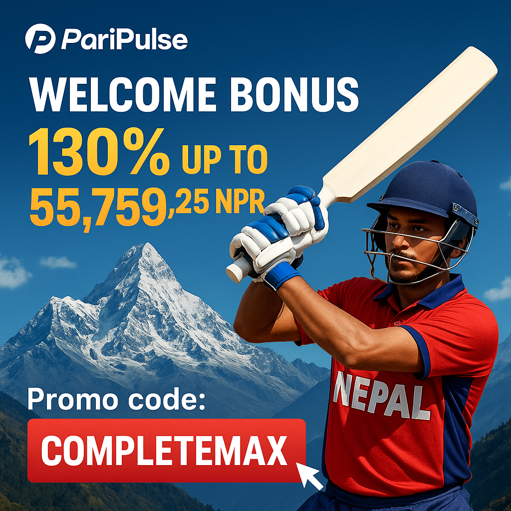 paripulse nepal sport welcome bonus