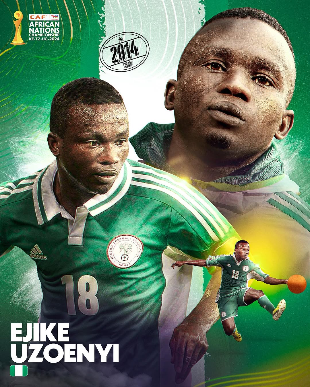 Super Eagles AFCON winner Ejike Uzoenyi speaking exclusively to Completesports.com