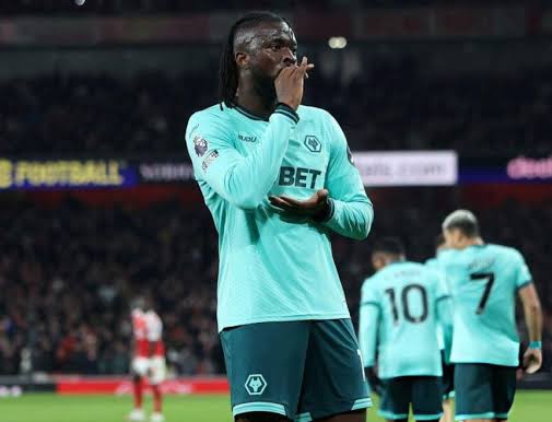 Very Unlucky For Us –Arokodare Laments Wolves’ Defeat To Arsenal