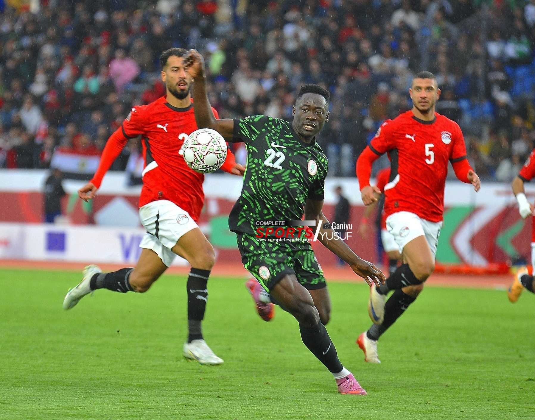 Nigeria striker Akor Adams was influential for the Super Eagles at AFCON 2025. His physical strength and tireless pressing were pivotal to Coach Eric Chelle’s tactical game plan.