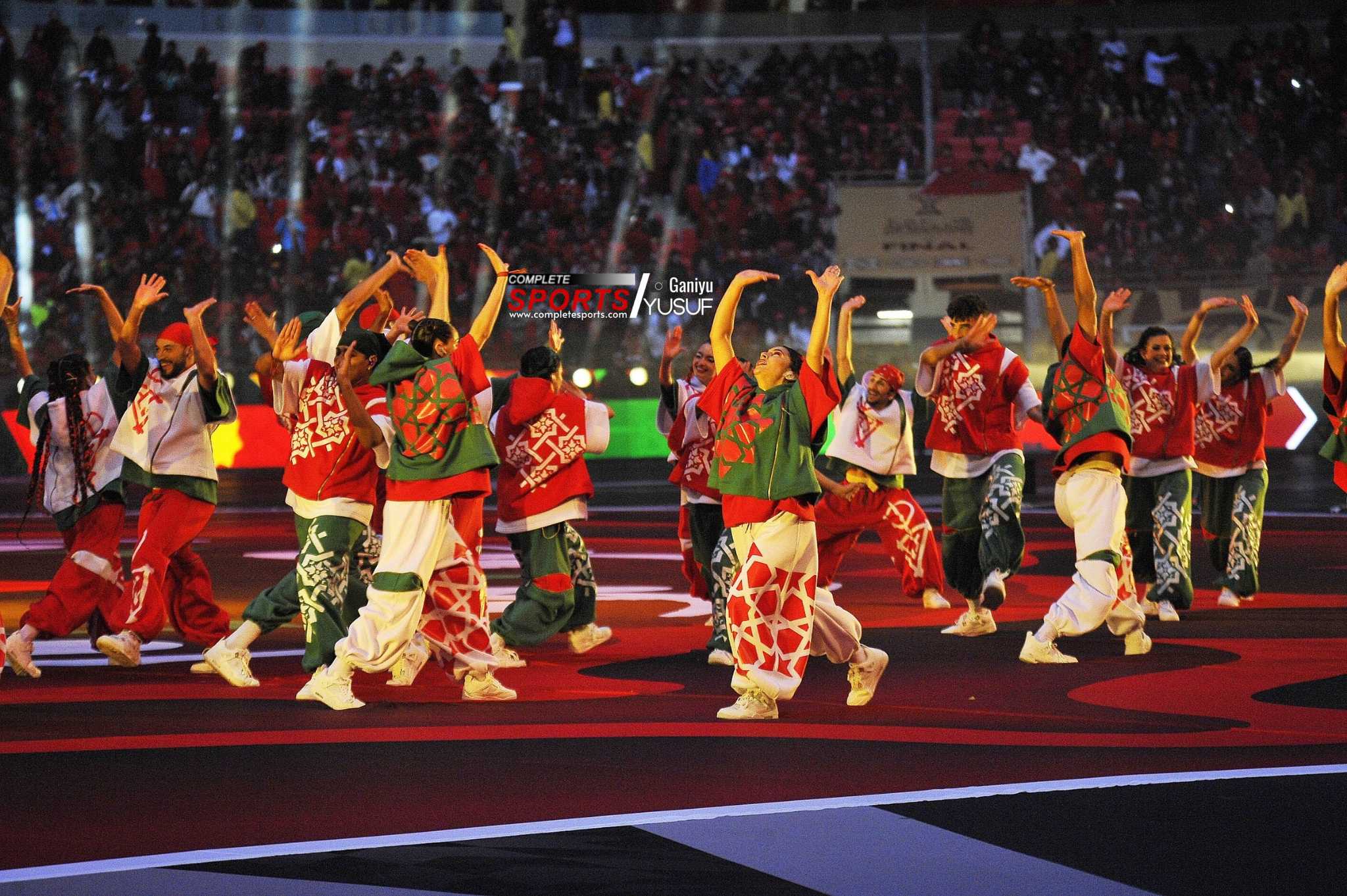 AFCON 2025: Moroccan dancers put up a good performance for the closing ceremony but their team could not deliver the AFCON trophy that the country desired so much.
