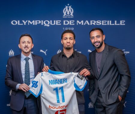 OFFICIAL: Nwaneri Joins Marseille On Loan Until Remainder Of The Season